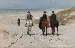 Ochtendritje op het strand