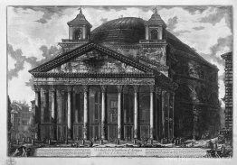 Uitzicht op het Pantheon van Agrippa