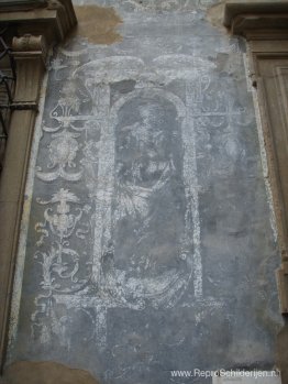 Ramirez de Montalvo-paleis, graffiti