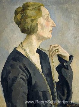 Portret van Edith Sitwell