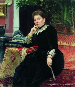 Portret van de filantroop Olga Sergejevna Aleksandrova-Heinz