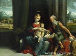 Madonna met Kind en Sint-Hiëronymus