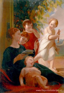 De Sully Children (Jane, Blanche, Ellen Oldmixon, Rosalie Kemble