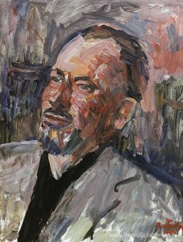 Portret van John Steinbeck