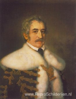 Portret van József Teleki