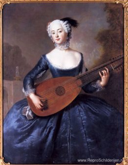 Portret van Eleonore Louise Albertine, Comtesse von Schlieben-Sa