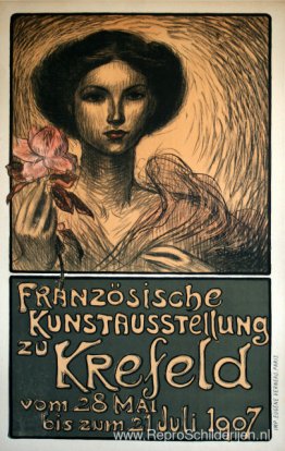 Franse kunsttentoonstelling in Krefeld