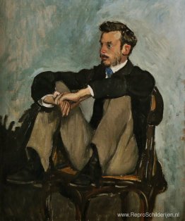 Portret van Auguste Renoir