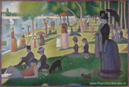 Een zondag op La Grande Jatte -1884