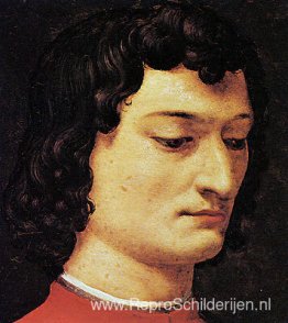 Een portret van Giuliano di Piero de' Medici