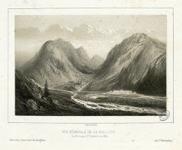 Vue générale de la Raillère, le pré, le Petit St. Sauveur en le