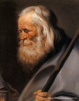 Diogenes, naar Peter Paul Rubens