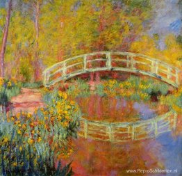 De Japanse brug (de brug in de tuin van Monet)