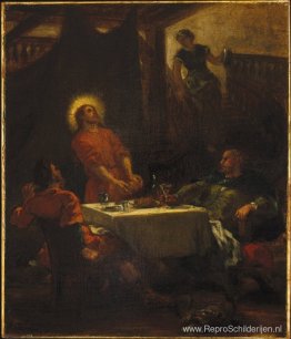 De discipelen in Emmaüs