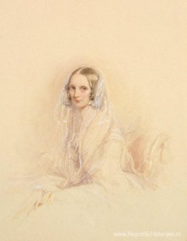 Portret van keizerin Alexandra Fedorovna