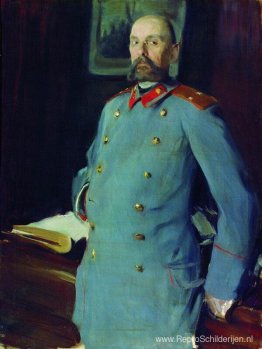 Portret van de commandant van het Mariinskipaleis, generaal-majo