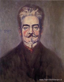 Portret van Leopold Czihaczek