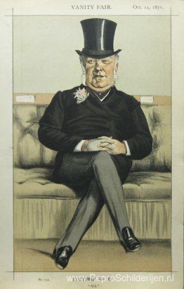 Karikatuur van Henry William Eaton M.P.