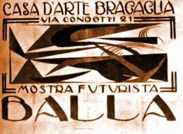 Affiche voor "Casa d'Arte Bragaglia"