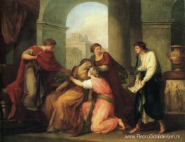 Virgil leest de Aeneis voor aan Augustus en Octavia