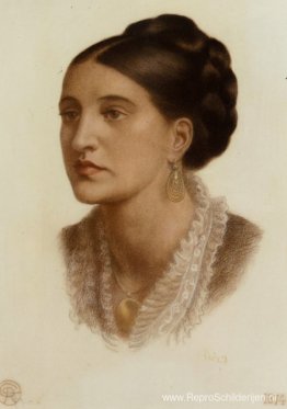 Portret van mevrouw Georgin A Fernandez