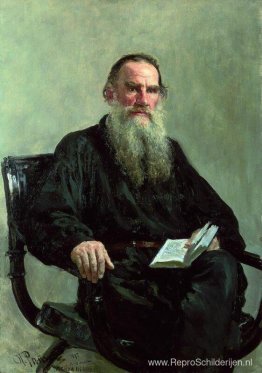 Portret van Leo Tolstoj