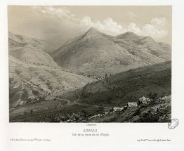 Arreau - Vue de la route du col d'Aspin