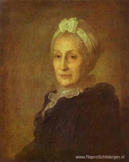 Portret van Anna Yuryevna Kvashnina-Samarina