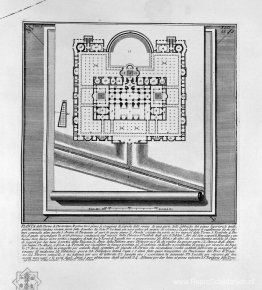 De Romeinse oudheden, t. 1, Plaat XLII. Plan van de Thermen van