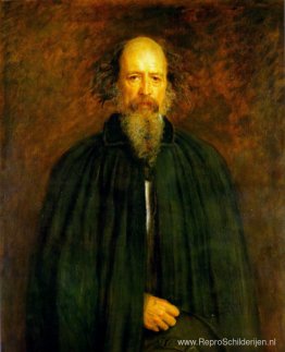 Portret van Lord Alfred Tennyson