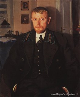 Portret van Boris Serebryakov 