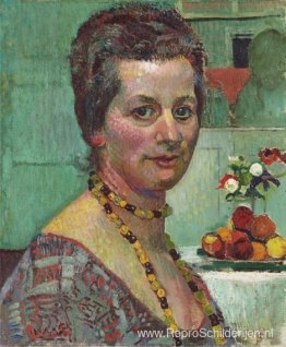 Portret van mevrouw Amiet