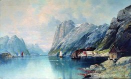 Fjord in Noorwegen