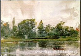 Studie van het landschap in Richmond