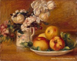 Appels en bloemen