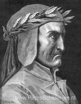 Portret van Dante Alighieri