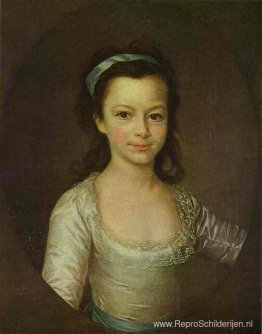 Portret van gravin Ekaterina Vorontsova als kind