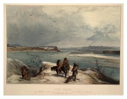 Fort Clark aan de Missouri, februari 1834, bord 15 uit deel 2 va