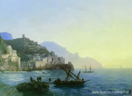 Uitzicht op Amalfi