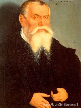 Zelfportret van Lucas Cranach de Oude