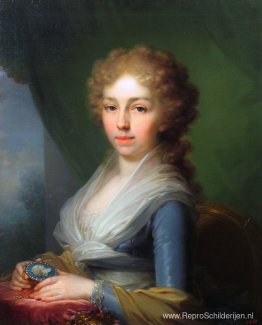 Portret van keizerin Elisabeth Alexejevna