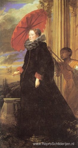 Portret van Marchesa Elena Grimaldi, echtgenote van Marchese Nic