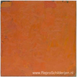 Zonder titel (oranje schilderij)