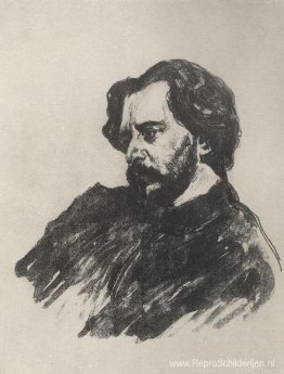 Portret van L.N. Andrejev