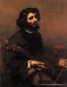 De cellist, zelfportret