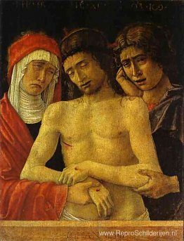 Pieta met de Maagd en Johannes de Evangelist