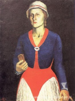 Portret van de vrouw van de kunstenaar