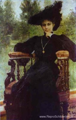 Portret van Maria Andreeva