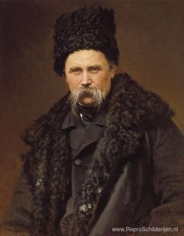 Portret van dichter en kunstenaar Taras Shevchenko