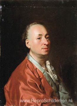 Portret van Denis Diderot